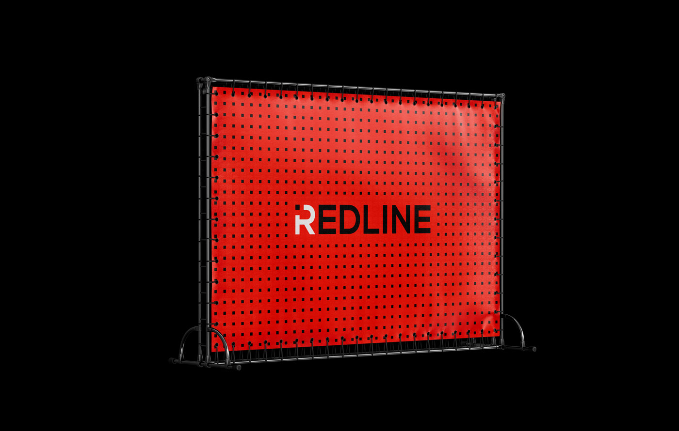 Разработка логотипа и фирменного стиля для инвестиционной компании Redline