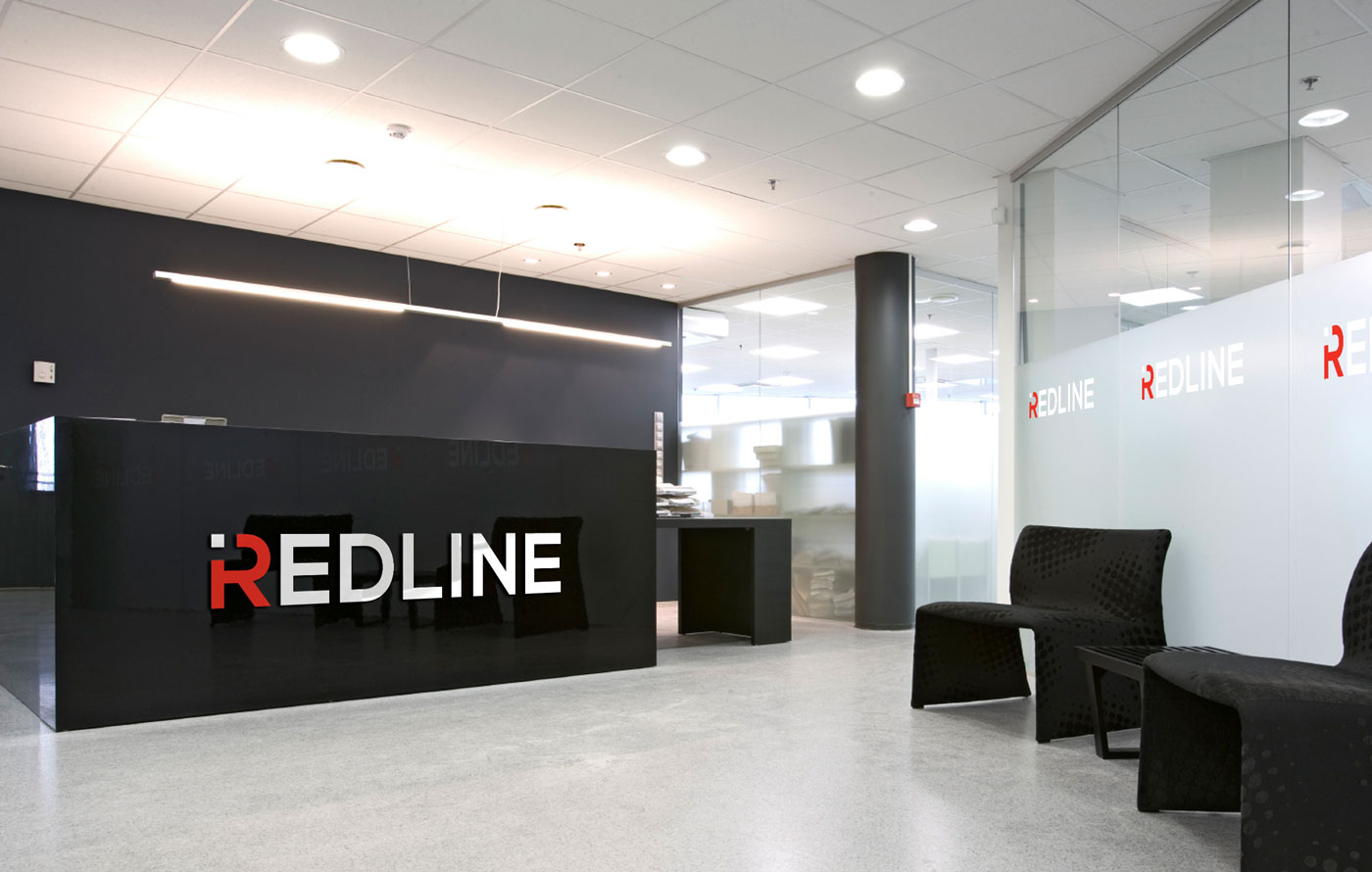 Создание фирменного стиля инвестиционной компании Redline