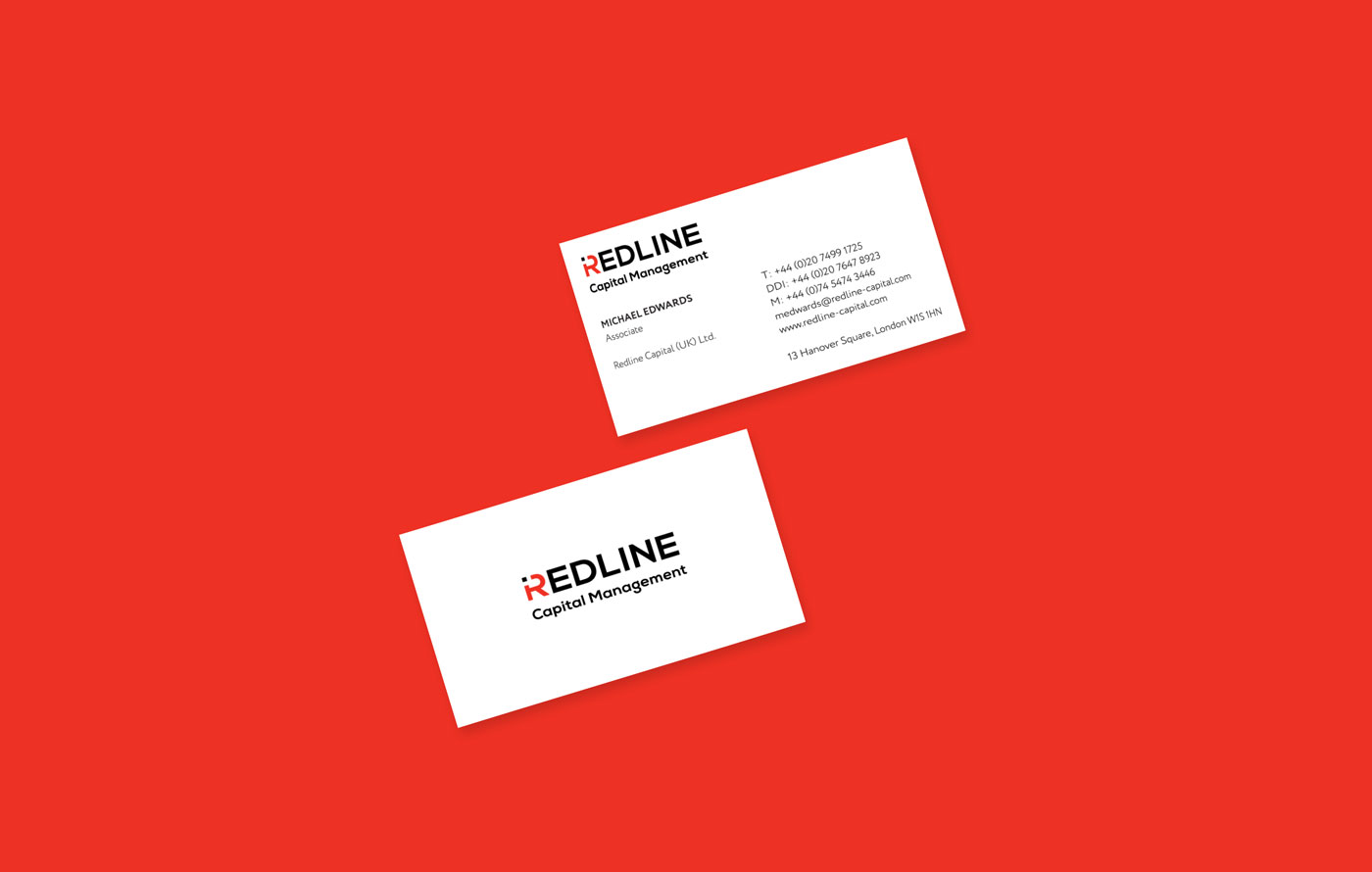 Создание айдентики для инвестиционной компании Redline