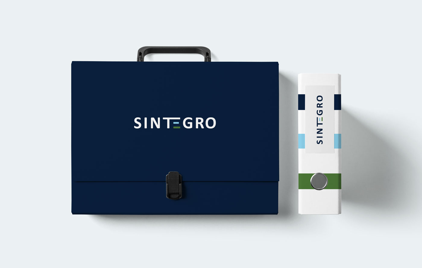 Создание логотипа и фирменного стиля для системного интегратора Sintegro